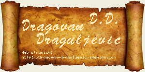 Dragovan Draguljević vizit kartica